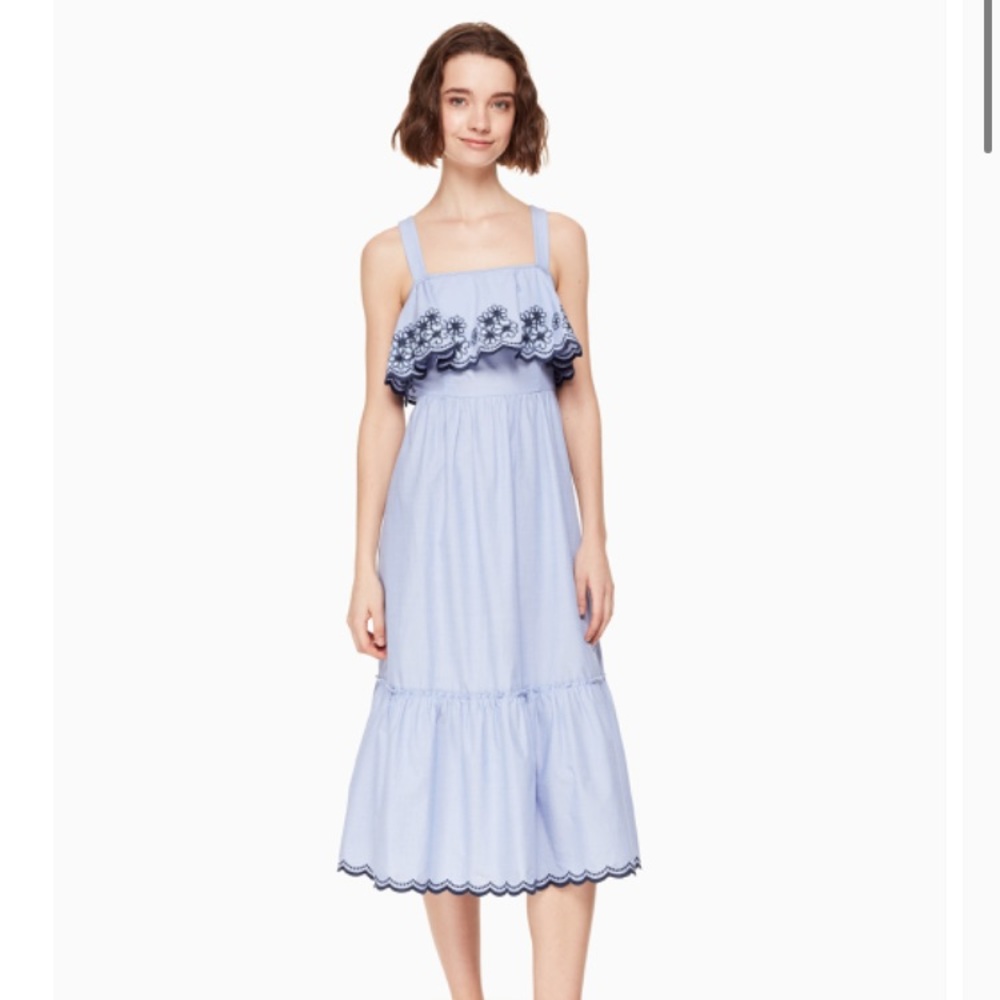 Kate Spade daisy embroidered dress